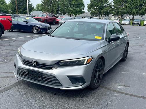Lunar Silver Metallic 2022 Honda Civic Sport