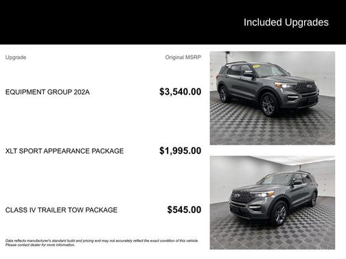 Carbonized Gray Metallic 2023 Ford Explorer XLT