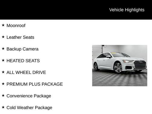 2019 Audi A6 55 Premium Plus