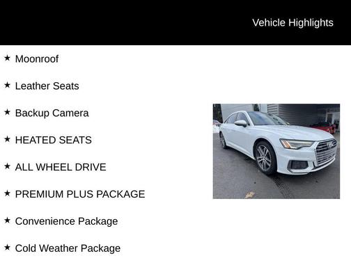 2019 Audi A6 55 Premium Plus