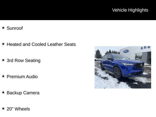 2023 Acura MDX A-SPEC