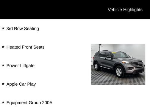 Carbonized Gray Metallic 2023 Ford Explorer XLT