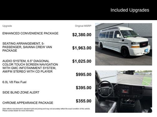 2019 GMC Savana 2500 Work Van