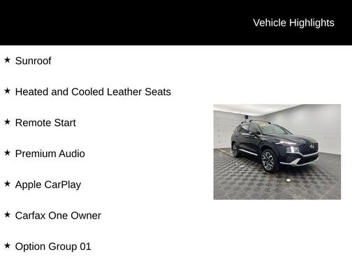 2023 Hyundai SANTA FE Calligraphy