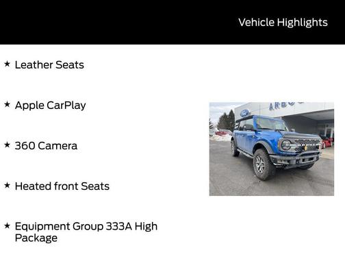2023 Ford Bronco Badlands