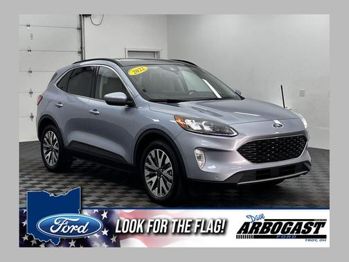 Blue Silver Metallic 2022 Ford Escape Titanium