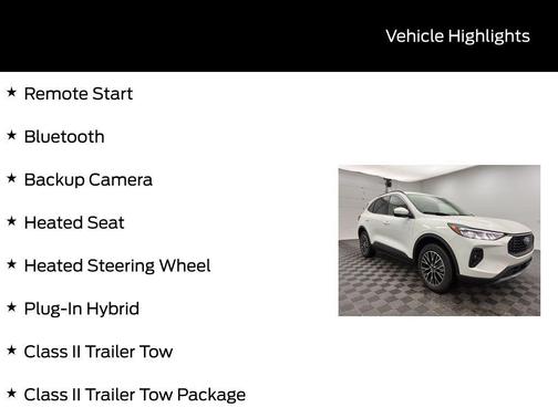 2026 Ford Escape PHEV SE