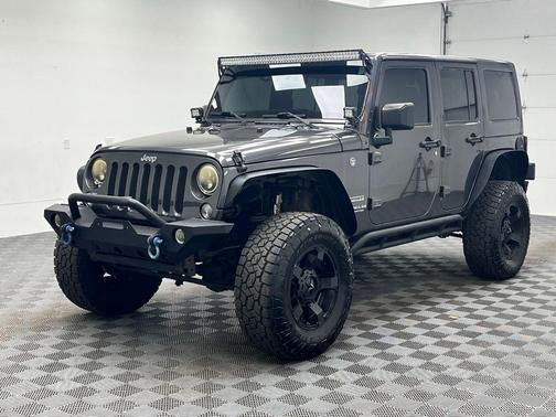 Granite Crystal Metallic Clearcoat 2016 Jeep Wrangler Unlimited Sport