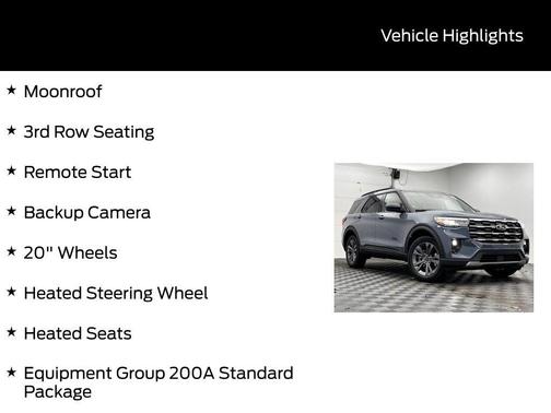 2026 Ford Explorer Active w/200A Pkg