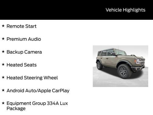 2025 Ford Bronco Badlands