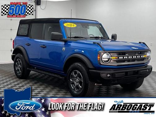 Velocity Blue Metallic 2024 Ford Bronco Big Bend