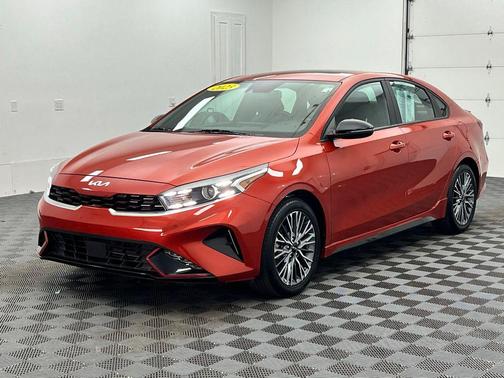 Fire Orange 2023 Kia Forte GT-Line