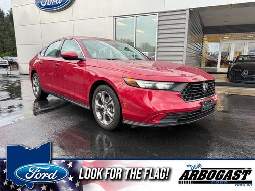 Radiant Red Metallic 2024 Honda Accord EX