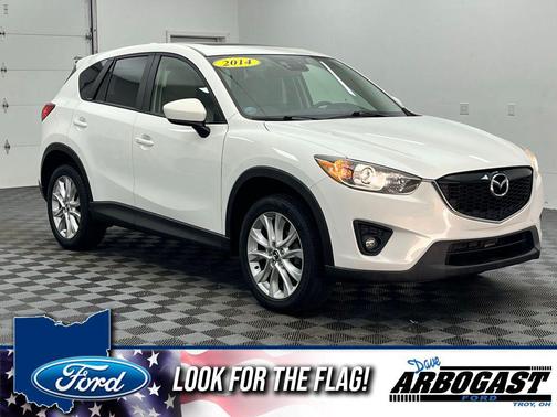 Crystal White Pearl Mica 2014 Mazda CX-5 Grand Touring