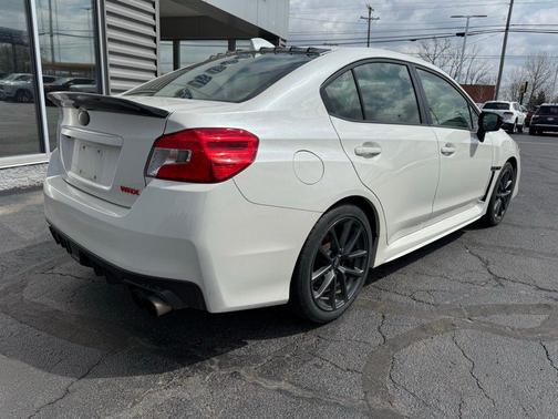 Crystal White Pearl 2018 Subaru WRX Premium