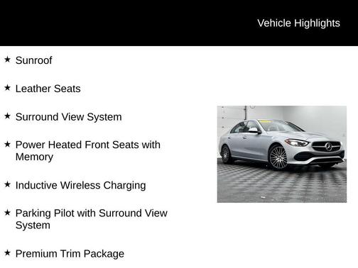 2022 Mercedes-Benz C-Class C 300 4MATIC