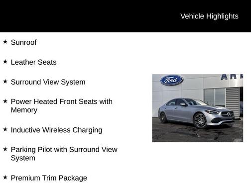 2022 Mercedes-Benz C-Class C 300 4MATIC