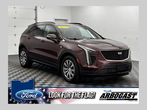 Rosewood Metallic 2023 Cadillac XT4 Sport