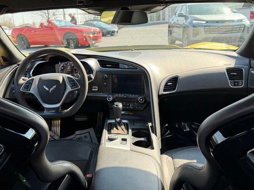Corvette Racing Yellow Tintcoat 2017 Chevrolet Corvette Z06