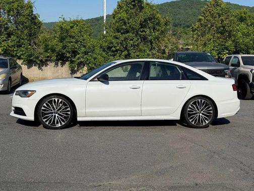Glacier White 2018 Audi A6 2.0T Sport