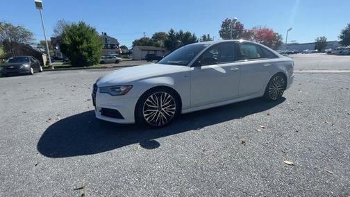 Glacier White 2018 Audi A6 2.0T Sport
