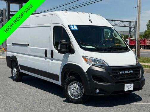 Bright White Clearcoat 2026 RAM ProMaster 2500 Tradesman