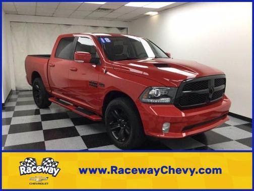 2018 RAM 1500 Night Crew Cab 4x4 5'7' Box