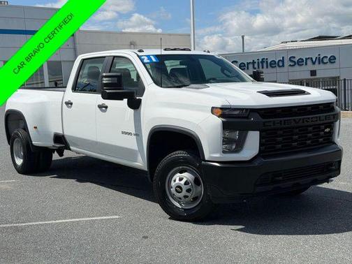 Summit White 2021 Chevrolet Silverado 3500 WT
