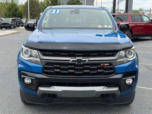 Bright Blue Metallic 2021 Chevrolet Colorado Z71