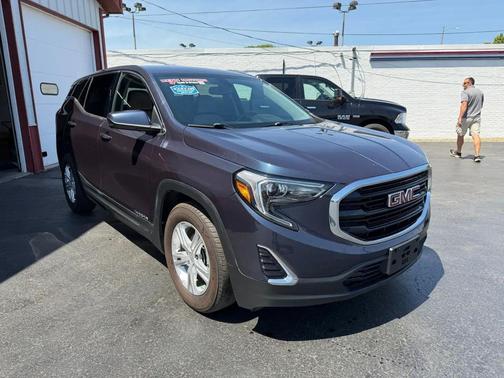 Blue 2019 GMC Terrain SLE