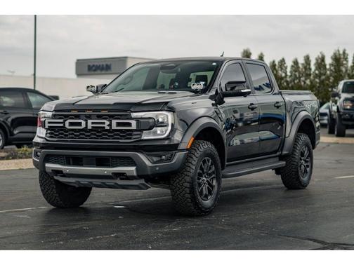 Shadow Black 2025 Ford Ranger Raptor