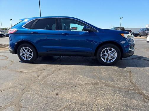 Atlas Blue Metallic 2024 Ford Edge SEL