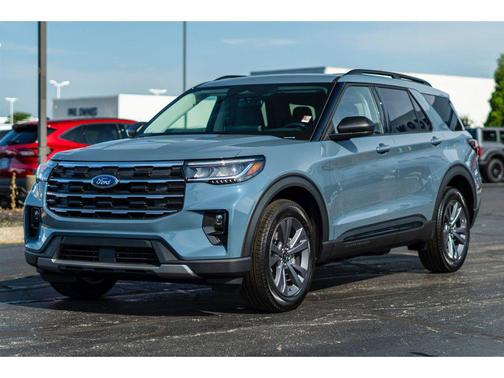 Vapor Blue Metallic 2026 Ford Explorer Active