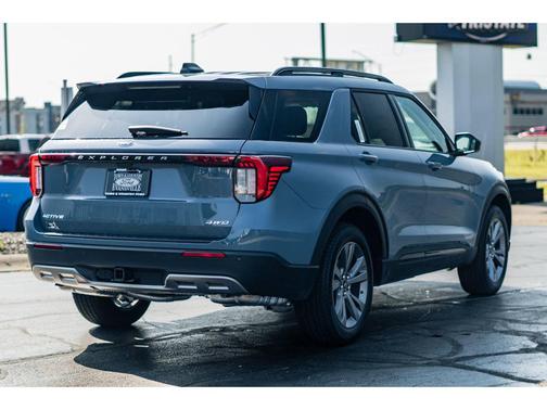 Vapor Blue Metallic 2026 Ford Explorer Active