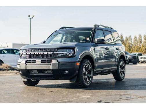 Azure Gray Metallic Tri-Coat 2026 Ford Bronco Sport Outer Banks