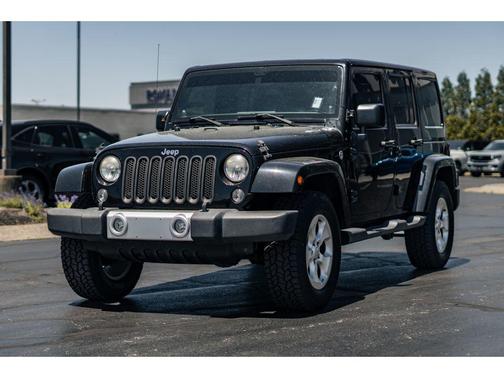 Black Clearcoat 2014 Jeep Wrangler Unlimited Sahara
