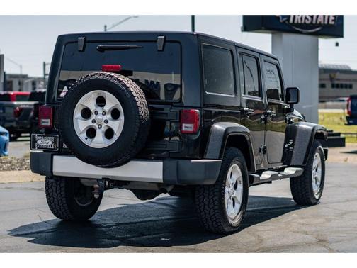 Black Clearcoat 2014 Jeep Wrangler Unlimited Sahara