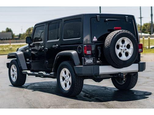 Black Clearcoat 2014 Jeep Wrangler Unlimited Sahara