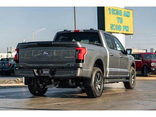Carbonized Gray Metallic 2025 Ford F-150 Lightning Flash