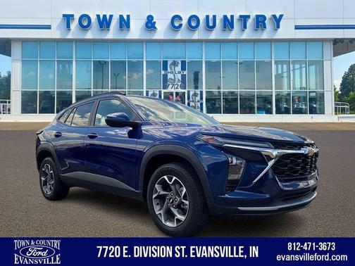 Blue Glow Metallic 2024 Chevrolet Trax LT