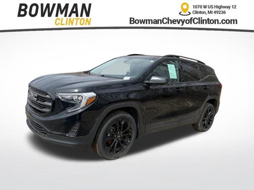 Ebony Twilight Metallic 2021 GMC Terrain SLE