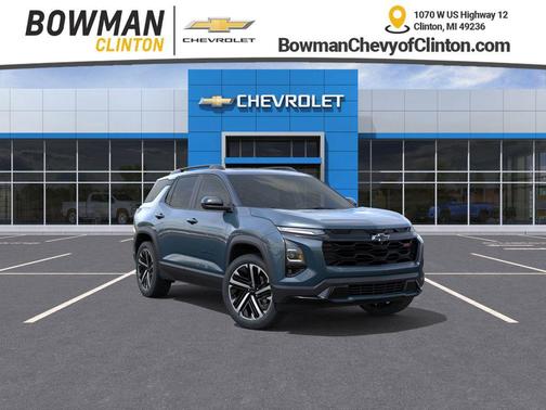 Lakeshore Blue Metallic 2026 Chevrolet Equinox AWD RS