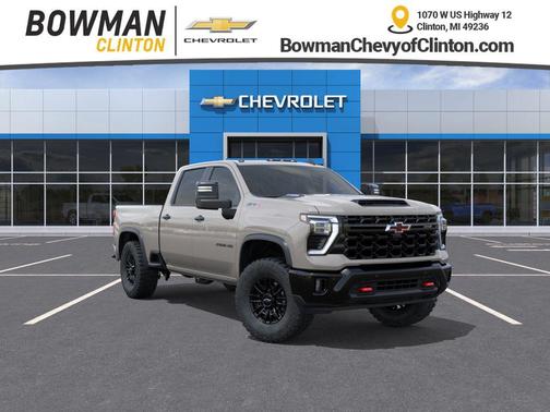 Summit White 2026 Chevrolet Silverado 2500 Crew Cab, Standard Bed, XR2, 4WD