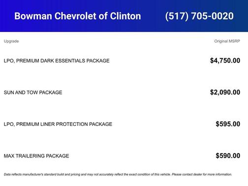 2026 Chevrolet Tahoe Premier
