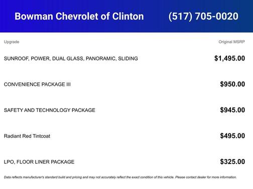 2026 Chevrolet Equinox AWD RS