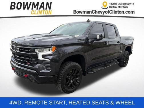 Dark Ash Metallic 2024 Chevrolet Silverado 1500 LT Trail Boss