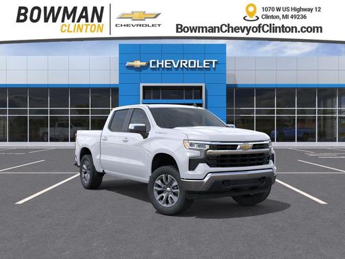 Summit White 2026 Chevrolet Silverado 1500 LT