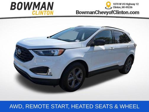 Oxford White 2024 Ford Edge SEL