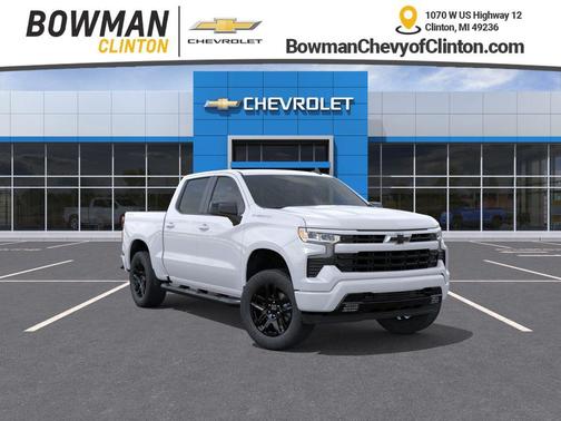 Summit White 2026 Chevrolet Silverado 1500 RST