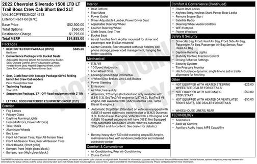 Red Hot 2022 Chevrolet Silverado 1500 Limited LT Trail Boss